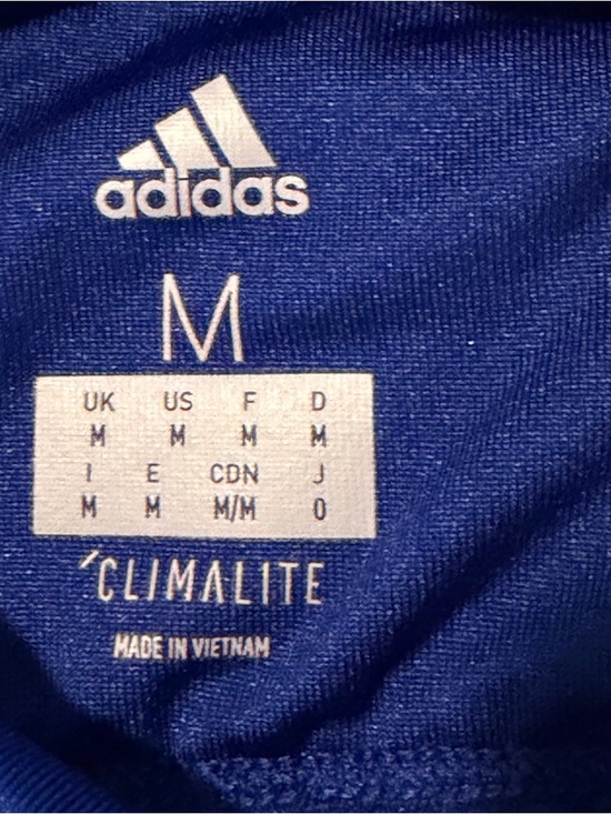 Adidas Women’s Climacool Supernova-SZ M- Royal Blue Running Tee Top Exercise - Picture 10 of 13